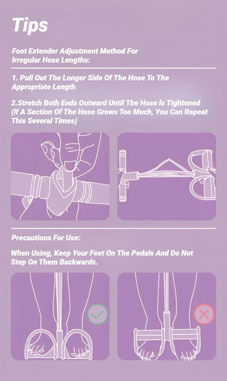 Tensor De Pedal Para Abdomen